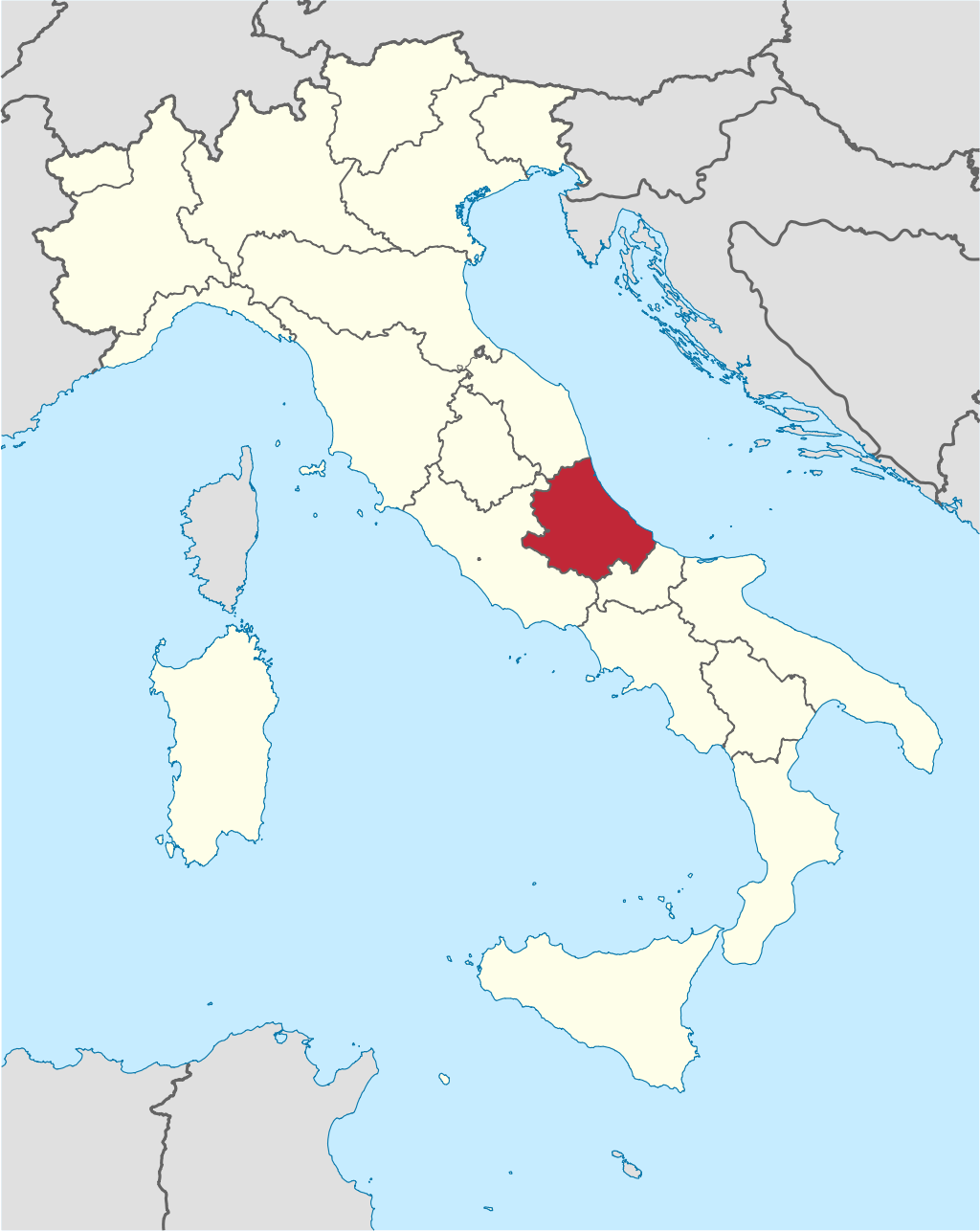 Convent Sm Urbex location or around the region Abruzzo (L'Aquila), Italy