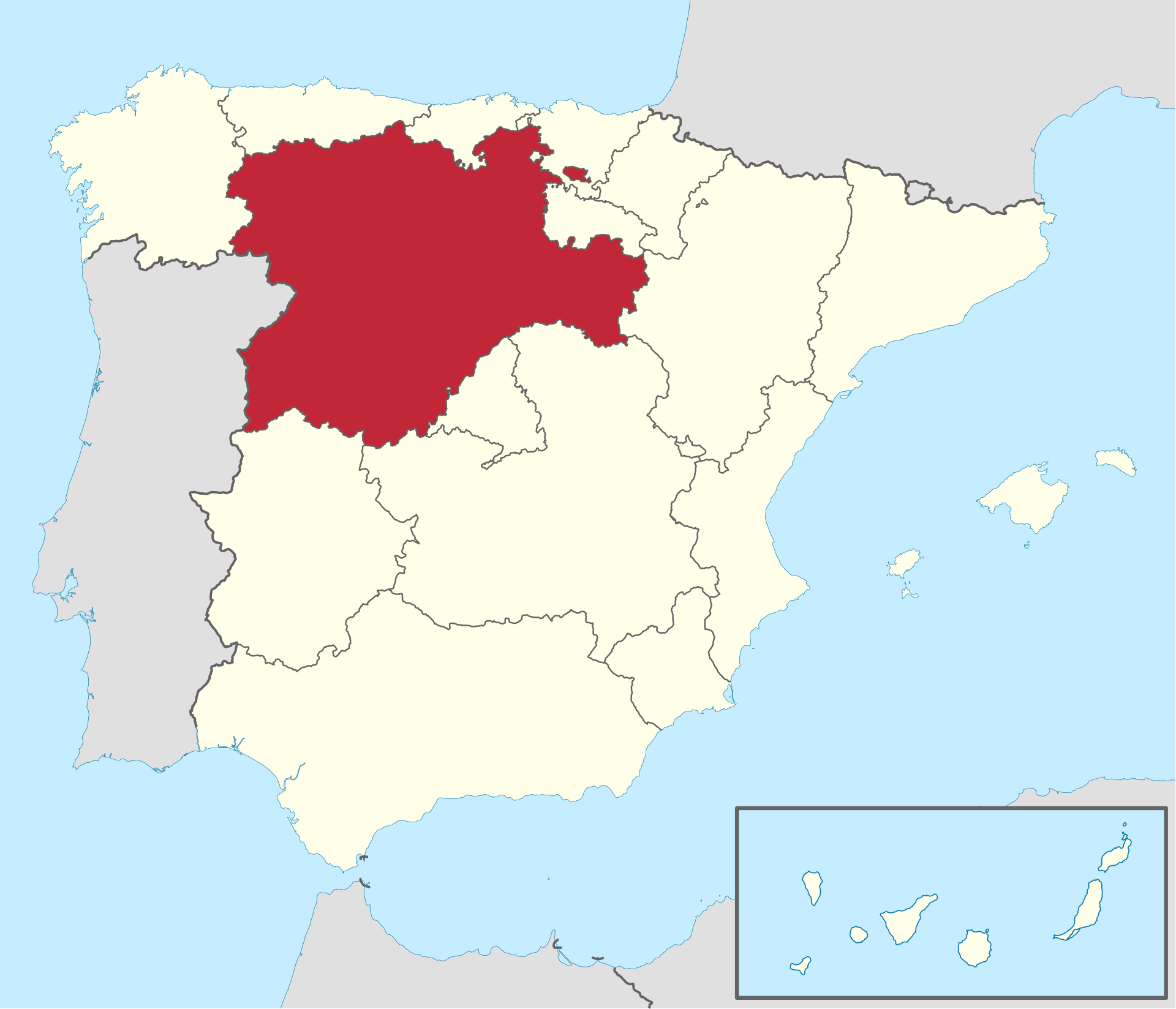 Blood Red House Urbex location or around the region Castilië en León (Soria), Spain