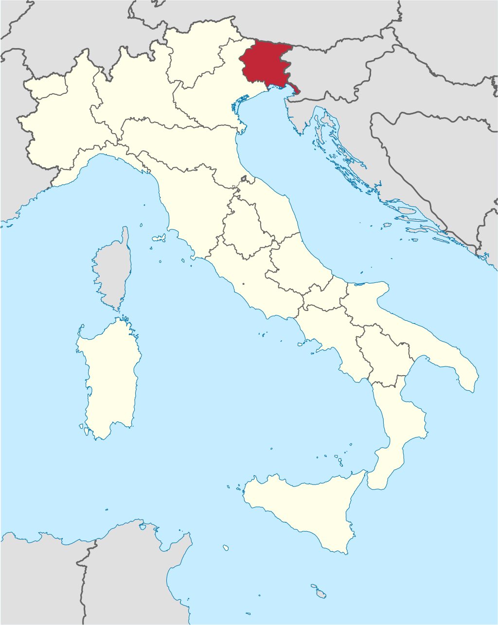 Church Hands Of Go Urbex location or around the region Friuli-Venezia Giulia (Province of Udine), Italy