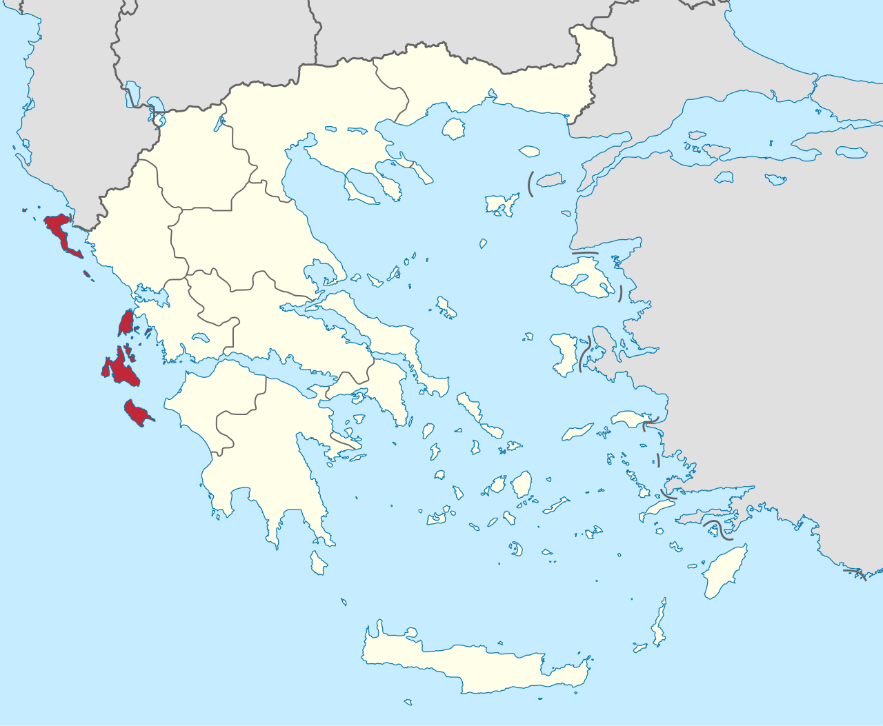Cargo Shipwreck Urbex location or around the region Ionian Islands, Greece