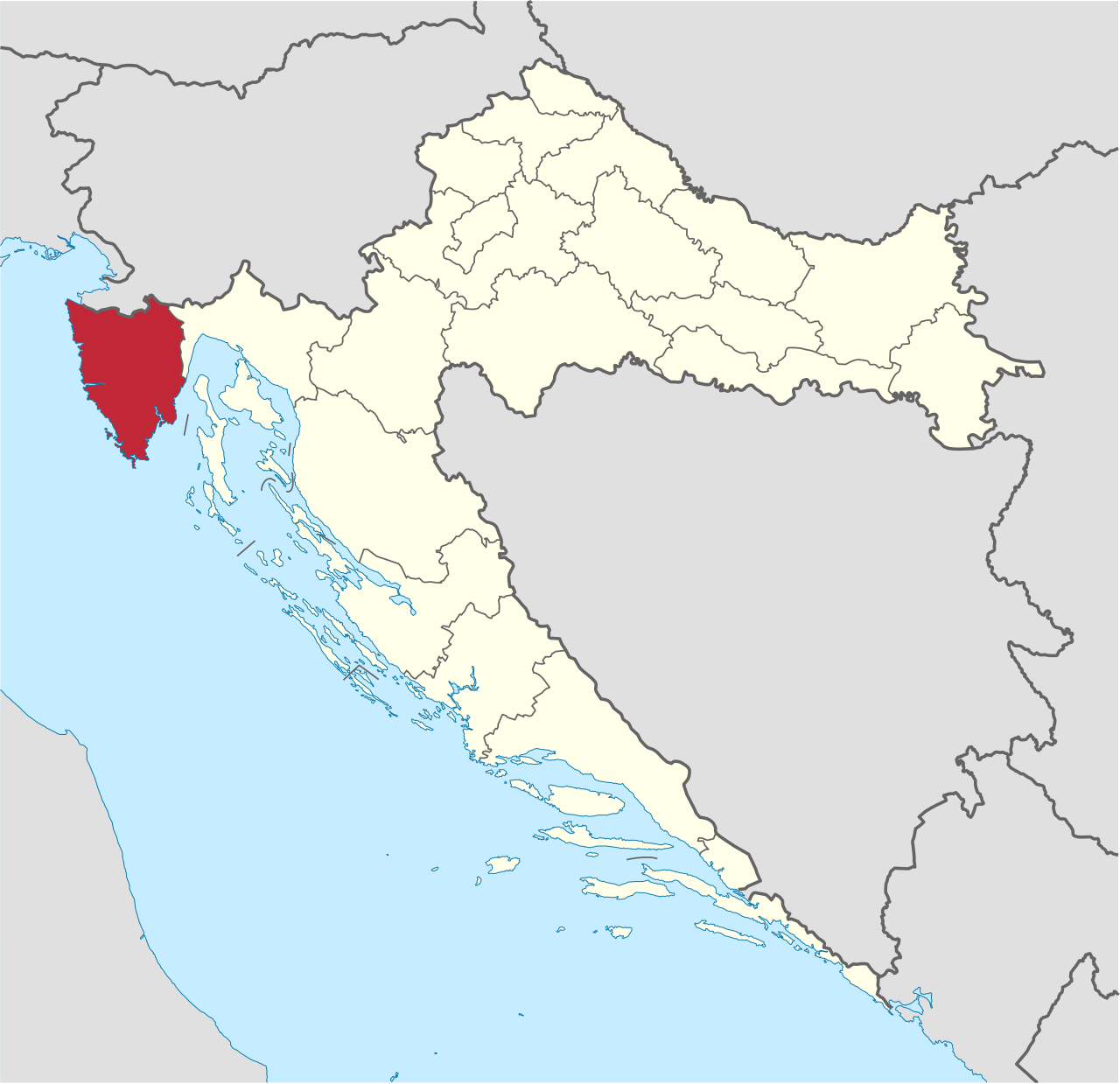 Fort Uo Urbex location or around the region Istarska županija (Općina Pula), Croatia