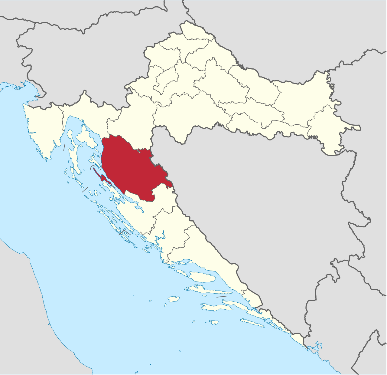 The Dakota Urbex location or around the region Lika-Senj (Plitvička Jezera), Croatia