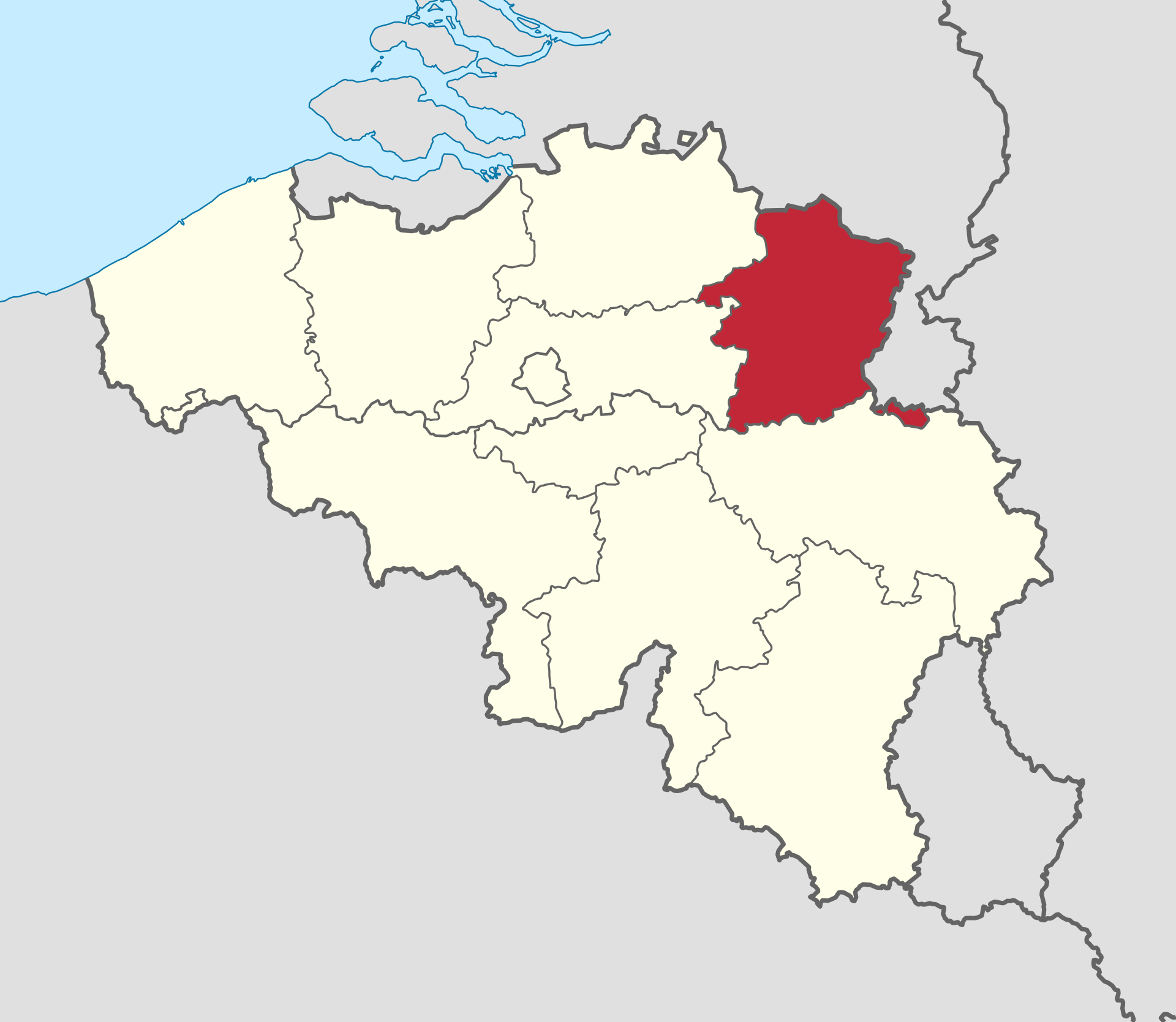 B School Urbex location or around the region Limburg (Vlaams Gewest), Belgium