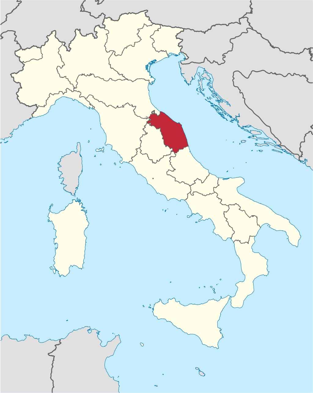 Baroque Church Urbex location or around the region Marche (Macerata), Italy