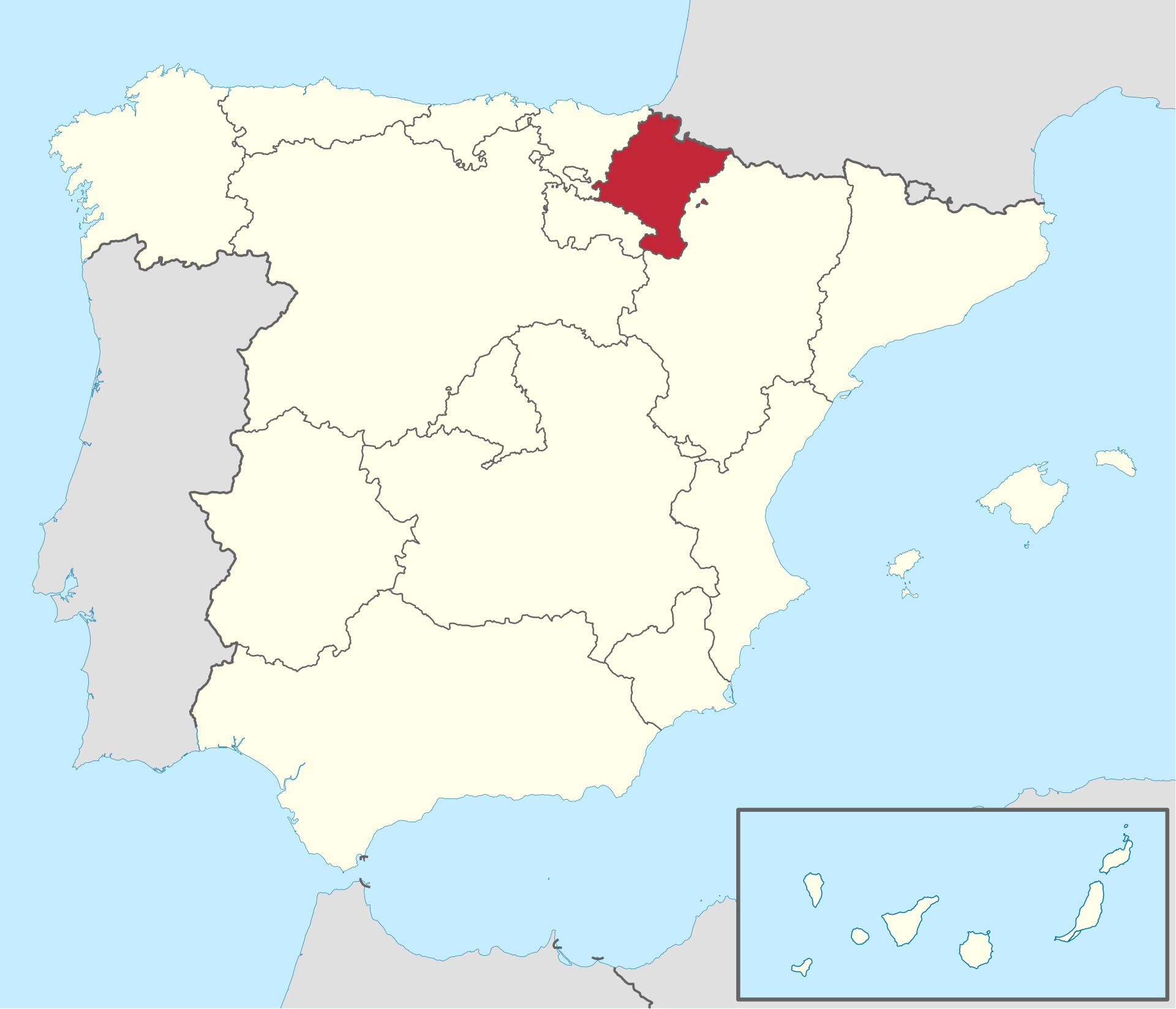 Blue Fan Factory Urbex location or around the region Navarra (Navarre), Spain