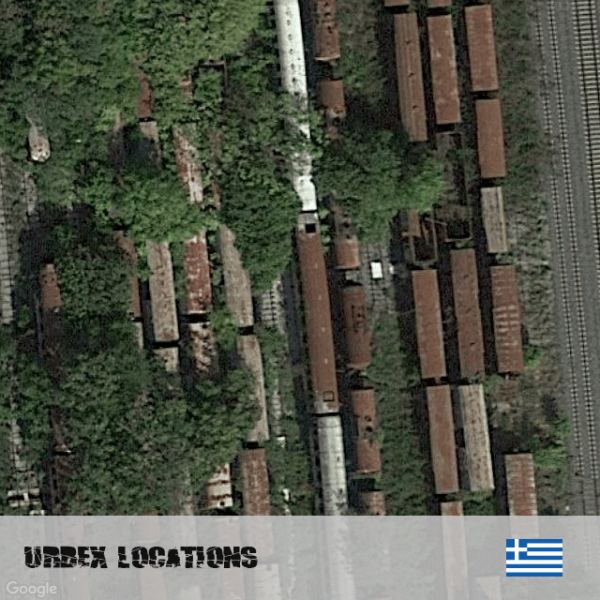 Amazing Train Graveyard 2 Urbex GPS coordinates
