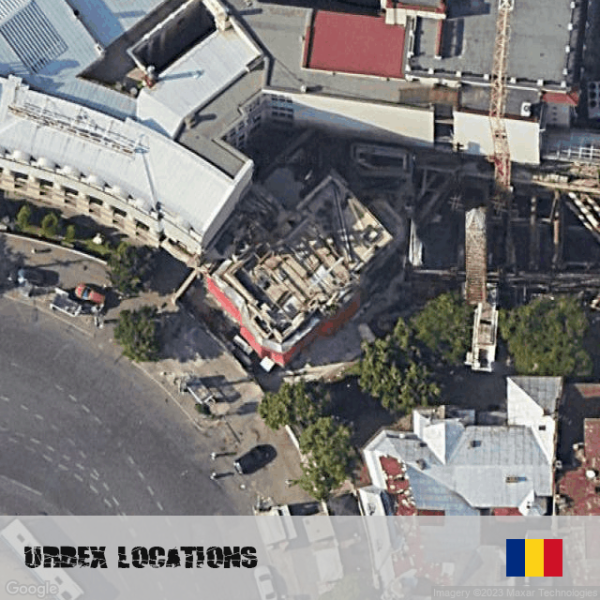 Bucarest Villa Urbex GPS coordinates