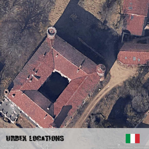 Castello Mirafiori Urbex GPS coordinates