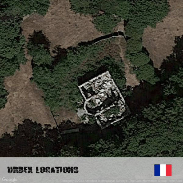 Collapsed Castle Urbex GPS coordinates