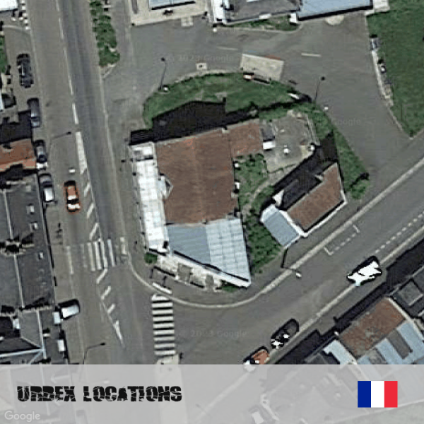 Crossroads Hotel Urbex GPS coordinates