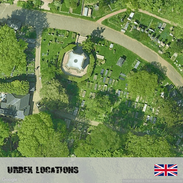 Haunted Cemetery Urbex GPS coordinates