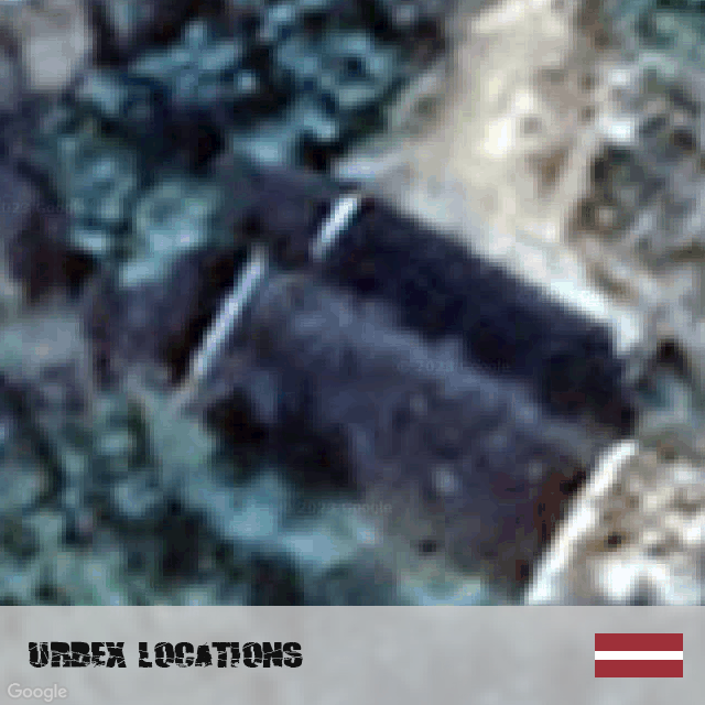 Military Base Lv Urbex GPS coordinates