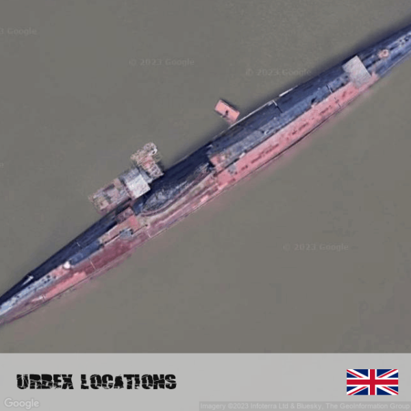 Nuclear Submarine Urbex GPS coordinates