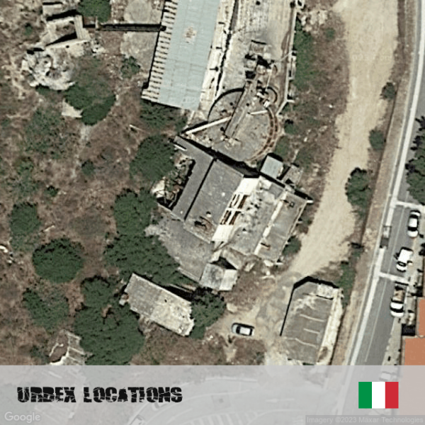 Olbia Factory Urbex GPS coordinates