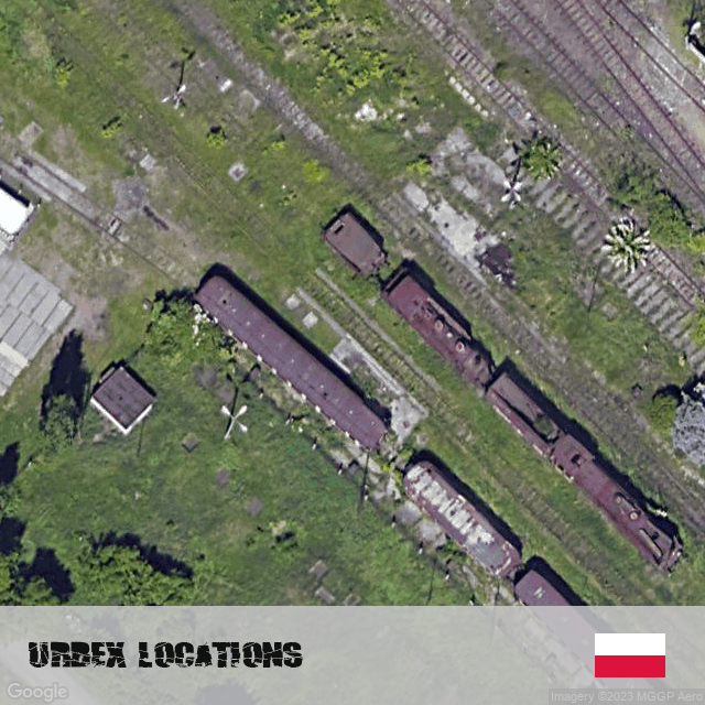 Steam Locomotive Urbex GPS coordinates