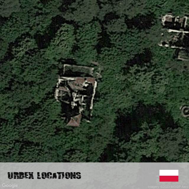Villa Jezioranka Urbex GPS coordinates