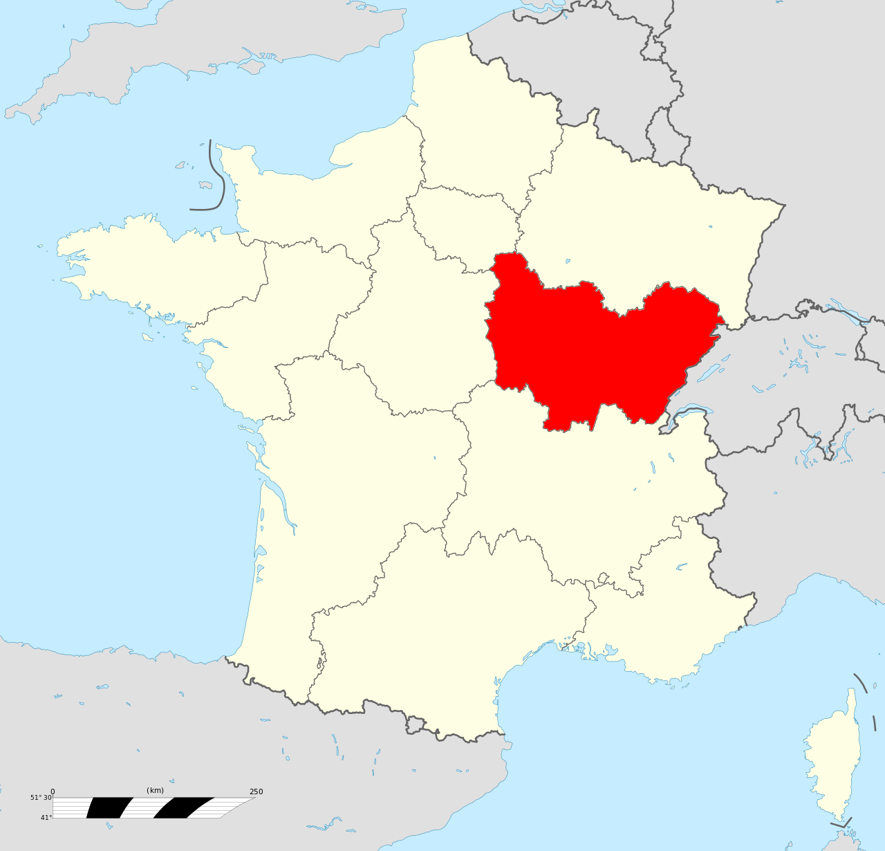 Gigi House Urbex location or around the region Bourgogne-Franche-Comté (Nièvre), France