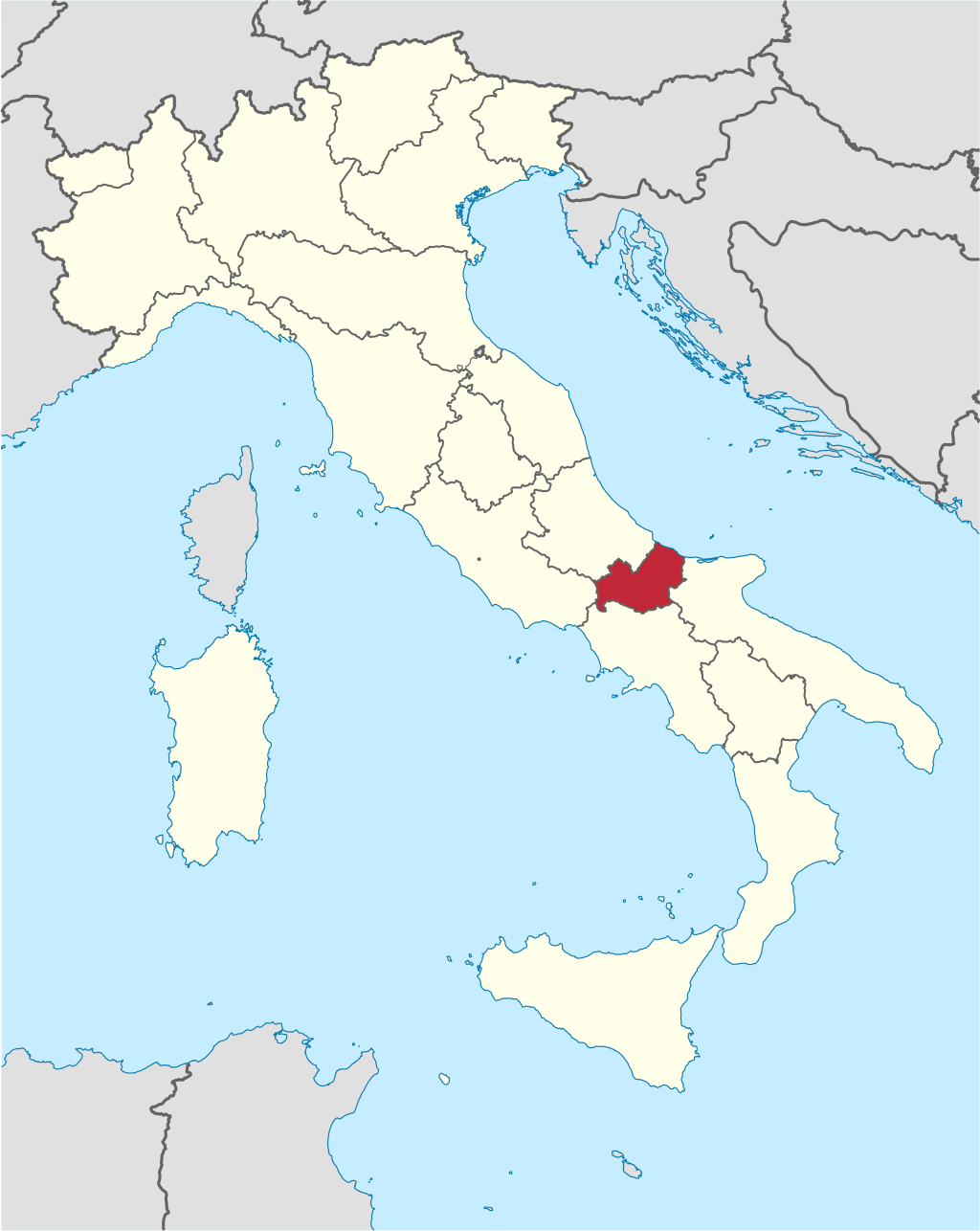 The Green Burgage Urbex location or around the region Molise (Province of Isernia), Italy