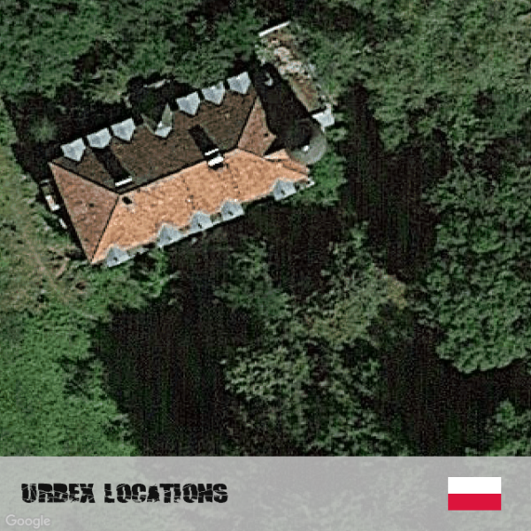 Manor House With Fountain Urbex GPS coordinates